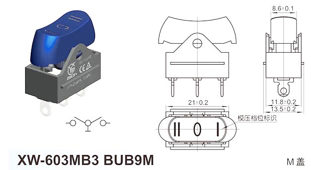 XW-603MB3 BUB9M